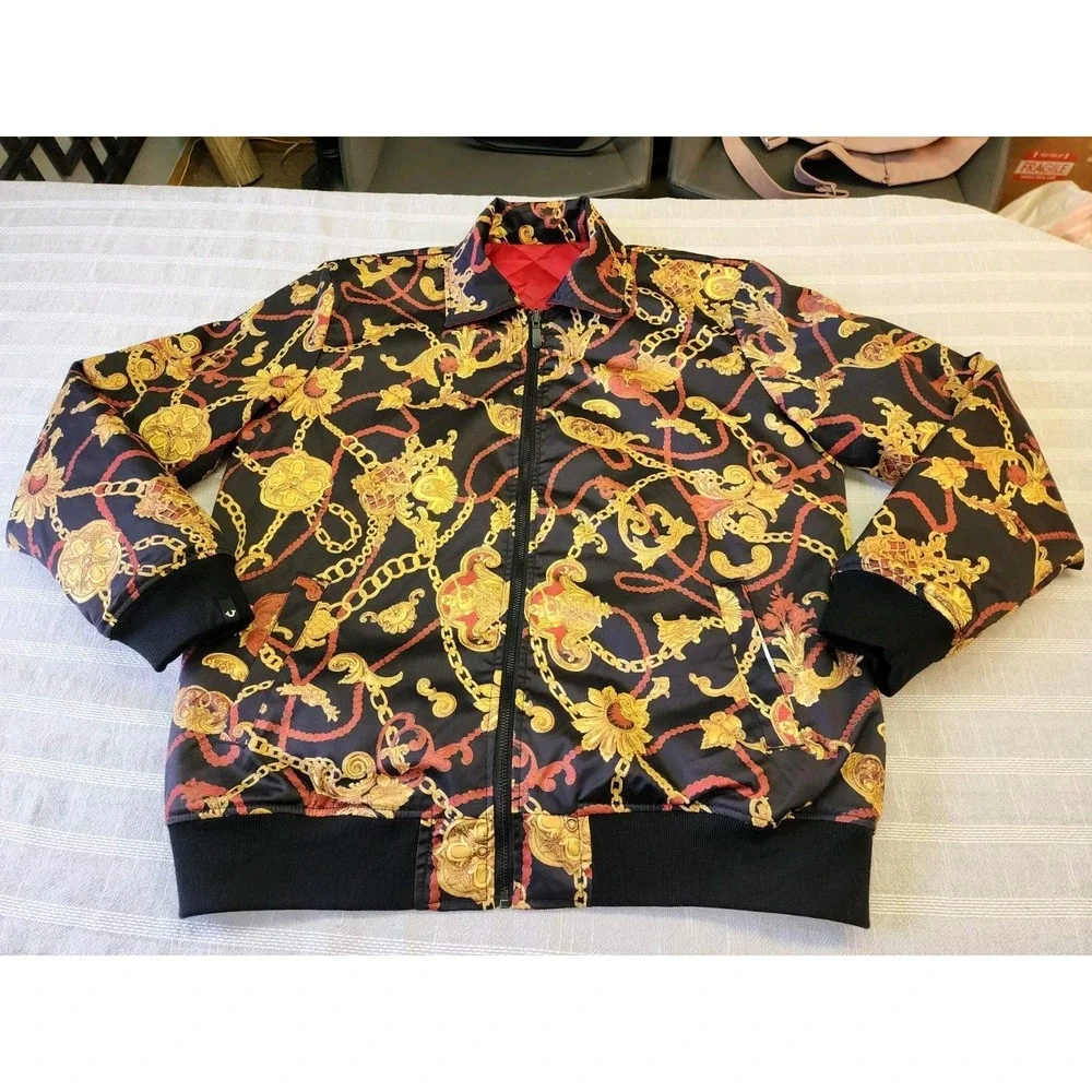 True Religion XL NEW! Limited Edition Reversible Bomber Jacket $695